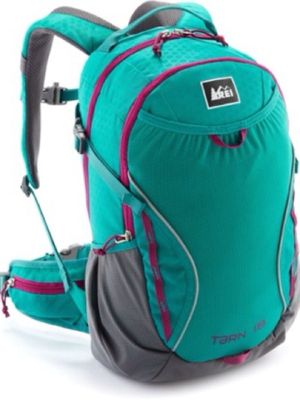 REI Teal Tarn 18 Daypack with Pink Accent Zippers